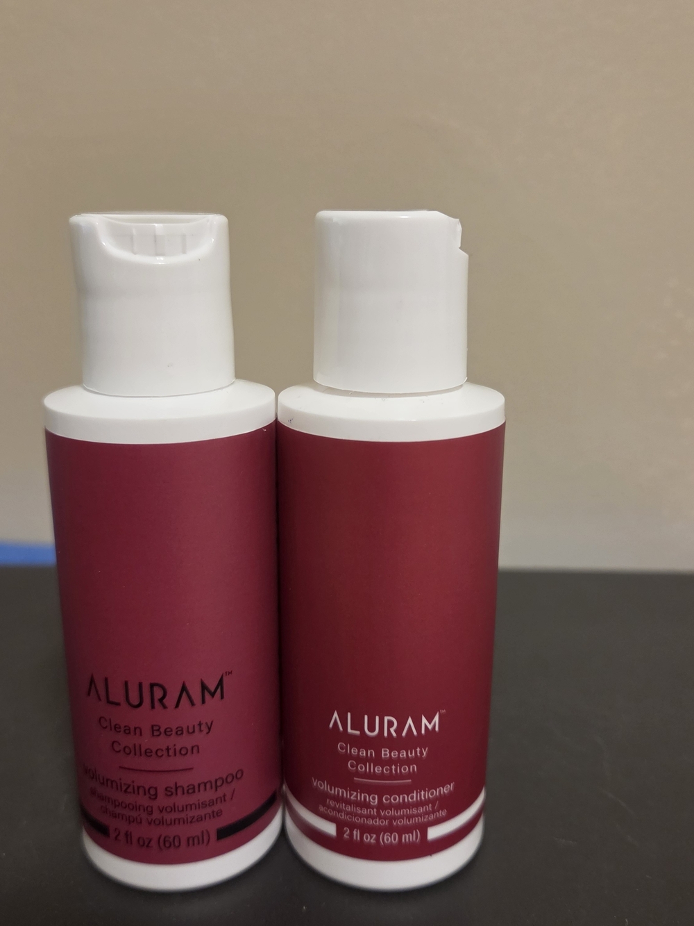 Aluram Volumizing Shampoo & Conditioner Set - Berry Pink